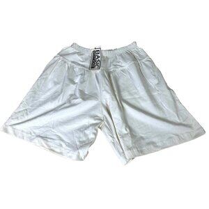 Vintage Pull On Elastic Waist White Shorts Basic Edition Kmart Women’s Small